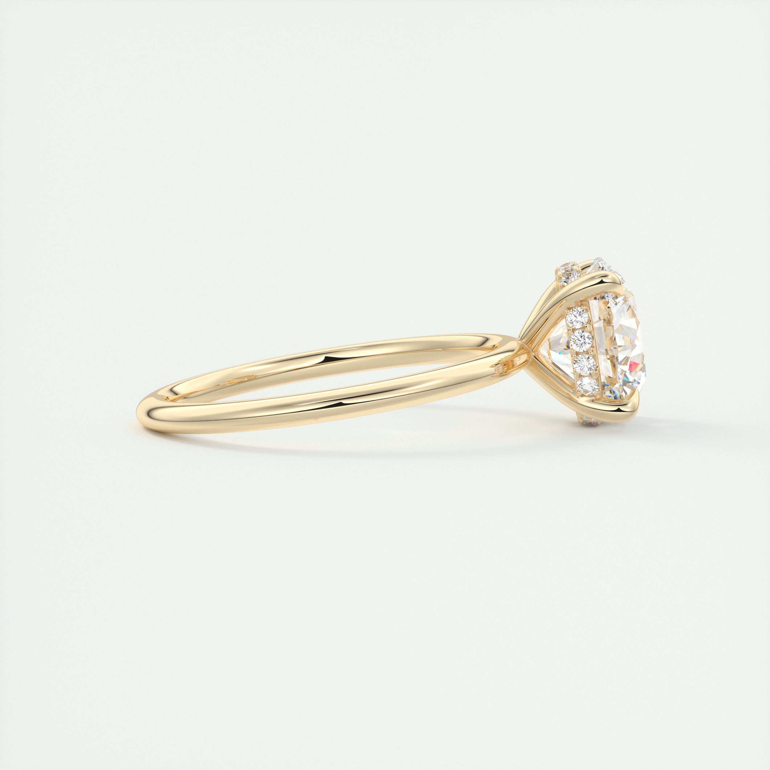 moissanite jewelry with art deco-inspired styles