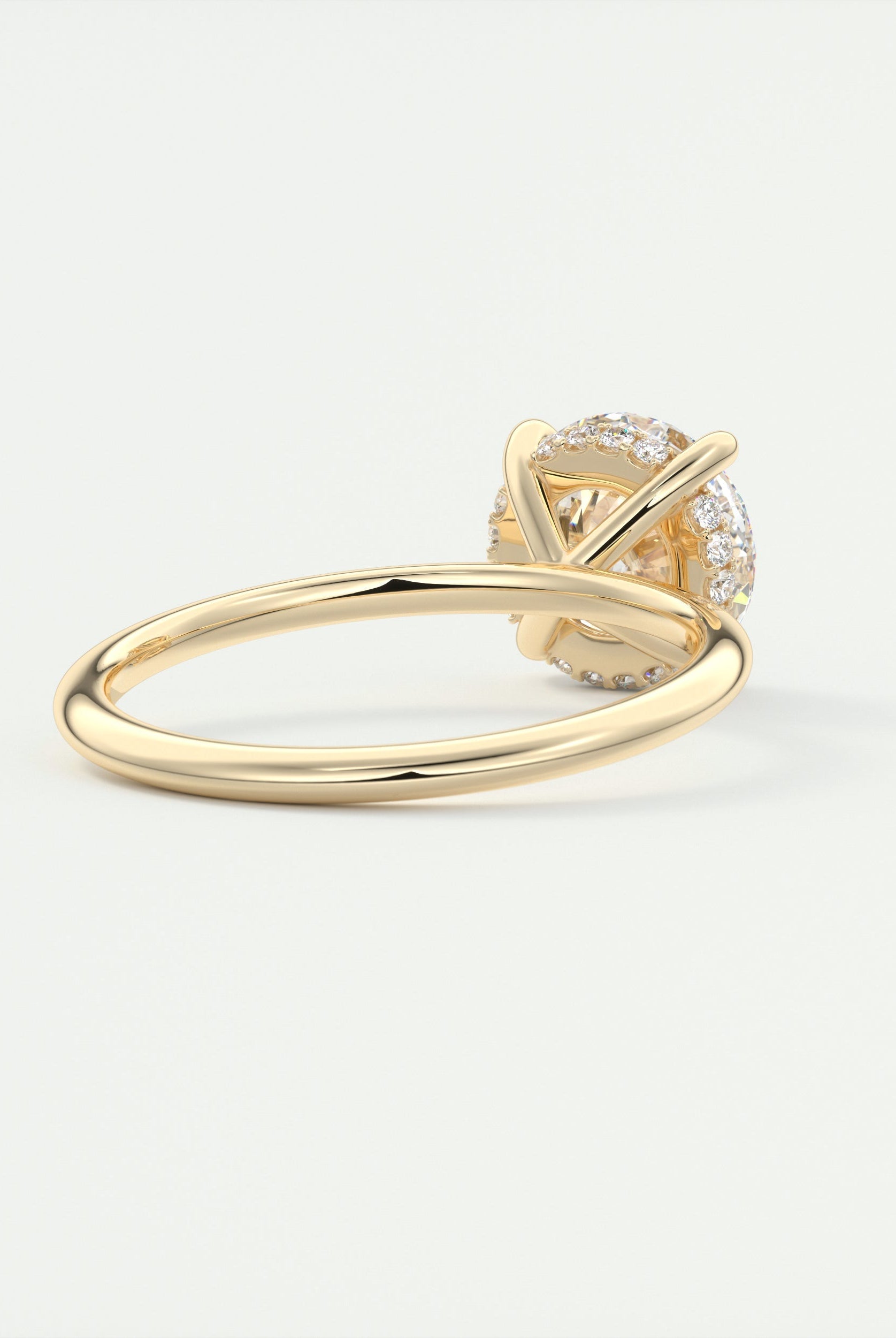 moissanite jewelry with art nouveau-inspired styles