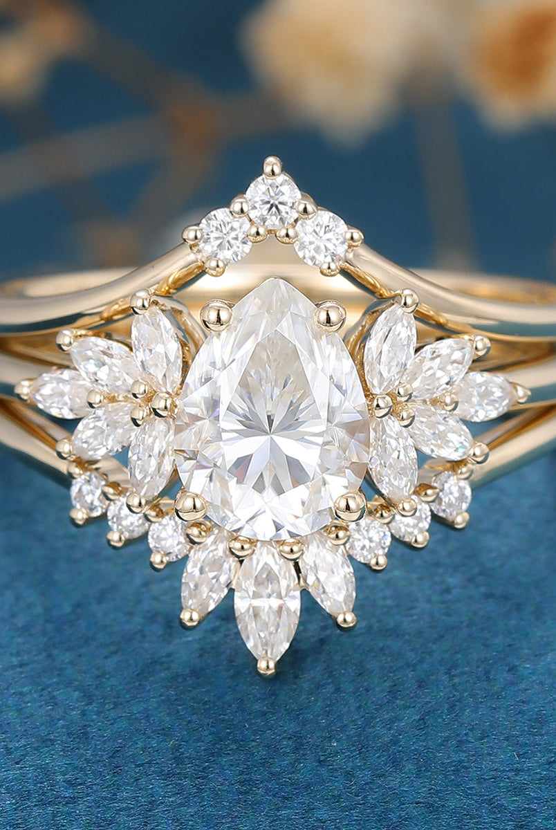 1-0-ct-pear-shaped-moissanite-cluster-bridal-set-3