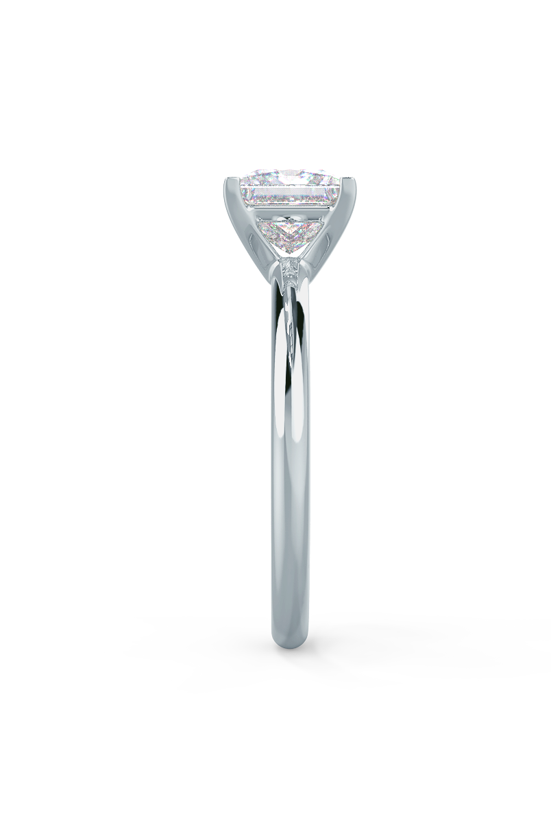 Moissanite diamond oval pendant necklace discounts online