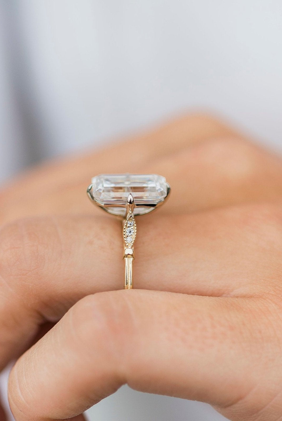 Bohemian luxe moissanite jewelry