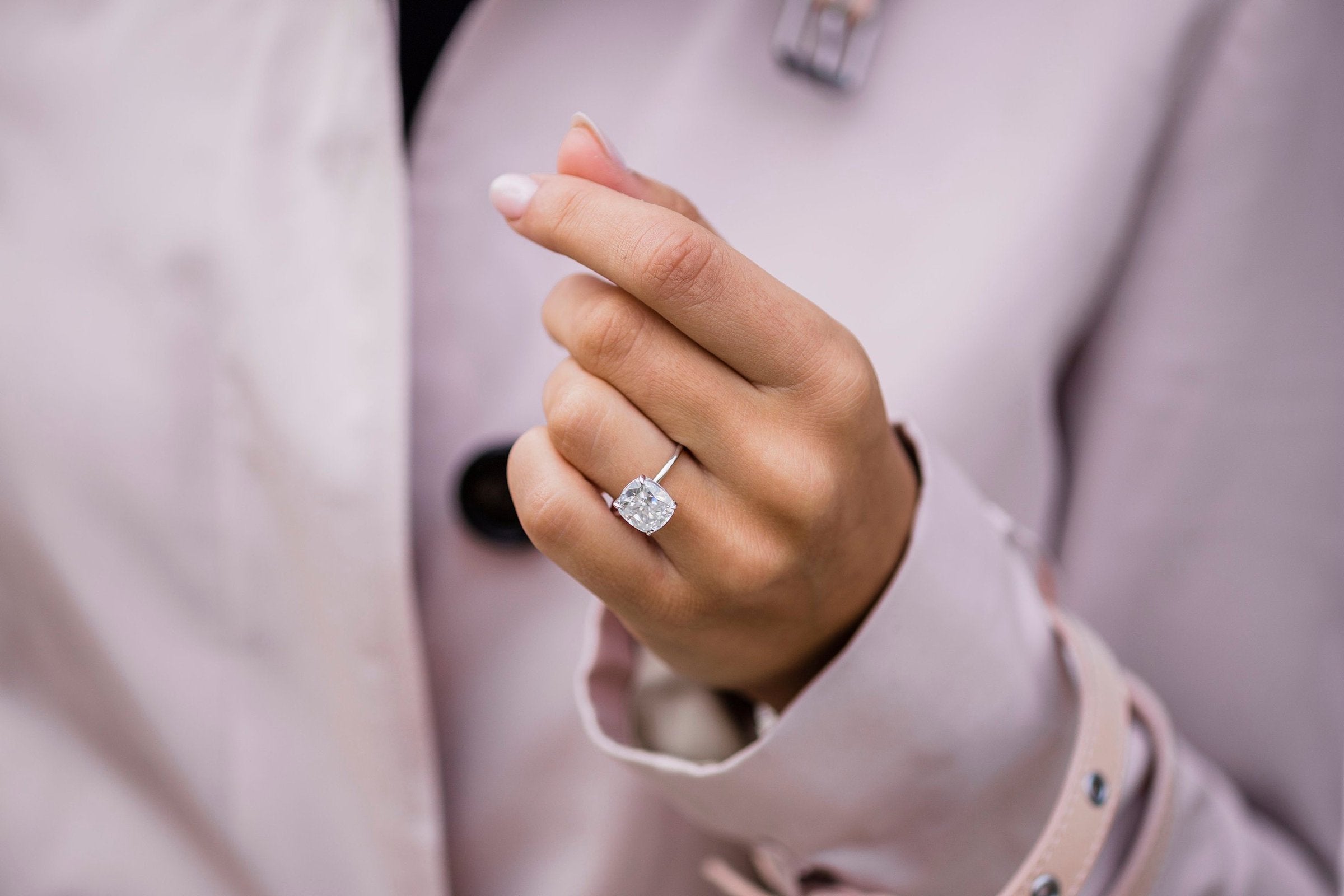 cleaning moissanite jewelry