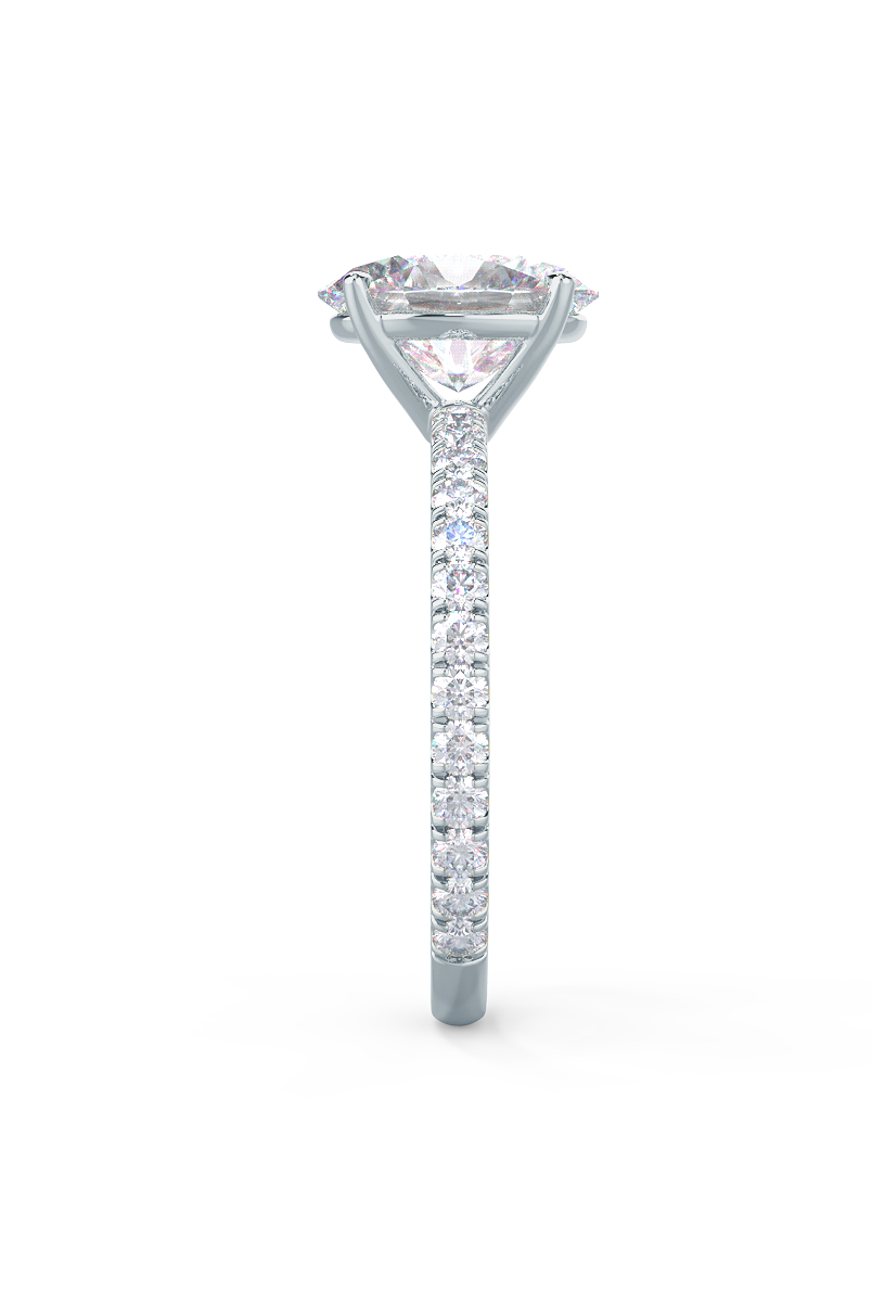Moissanite diamond leverback hoop earrings price
