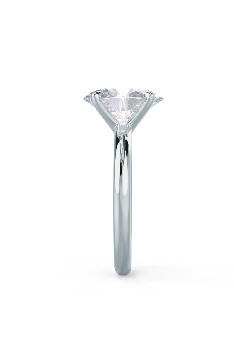 moissanite infinity band engagement ring Chicago