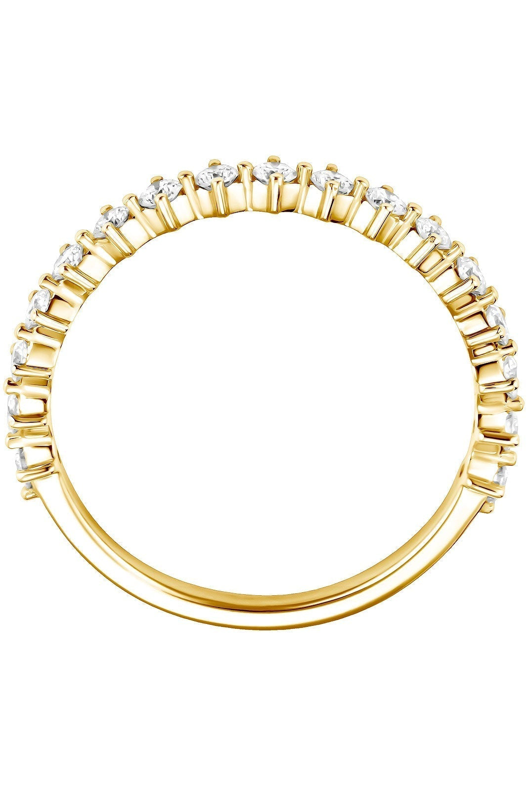 round-shaped-moissanite-half-eternity-wedding-band