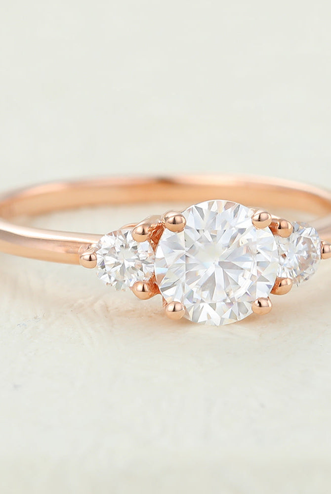 round-shaped-moissanite-three-stone-engagement-ring
