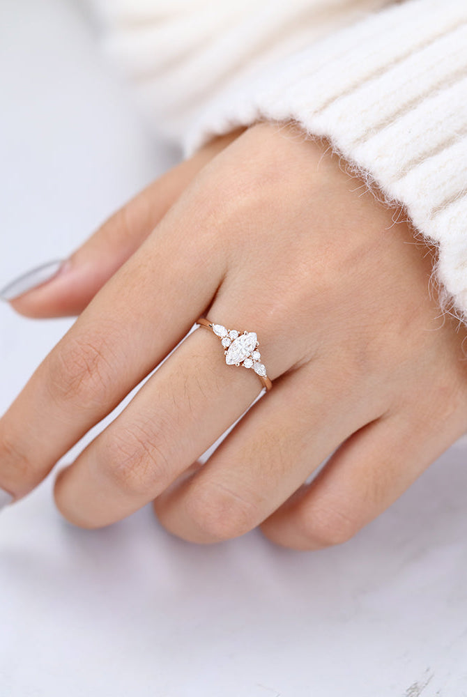 marquise-shaped-moissanite-cluster-engagement-ring-4