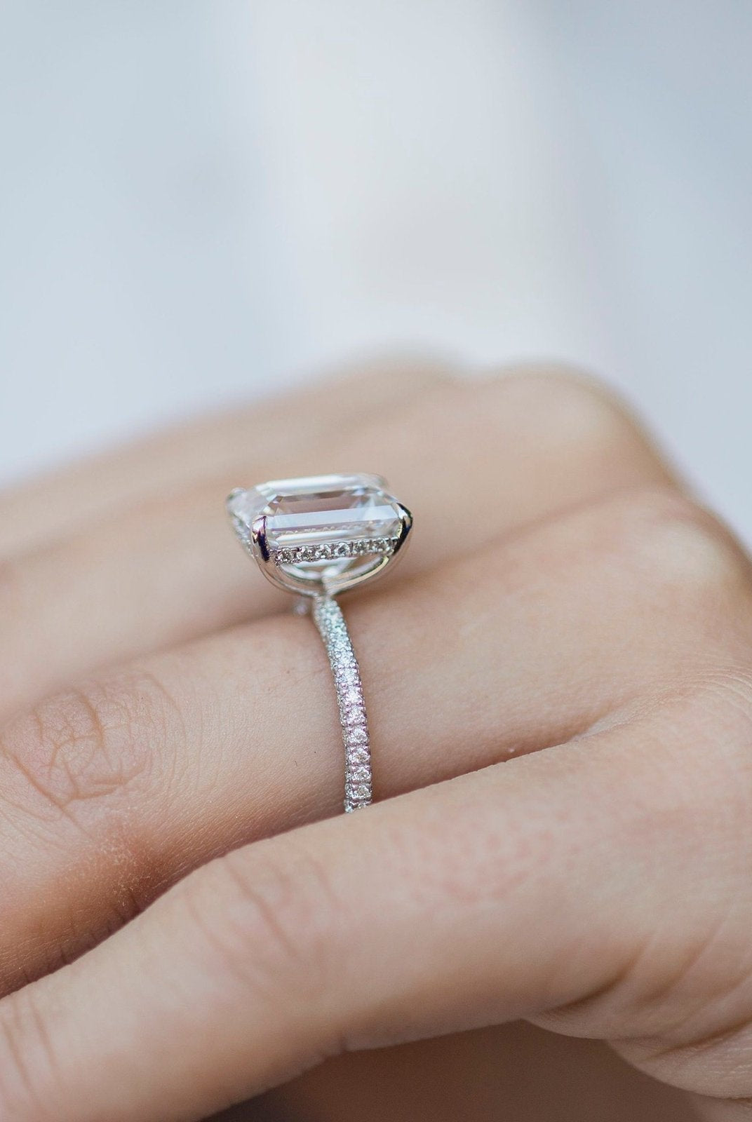 4.30CT Moissanite Ring
