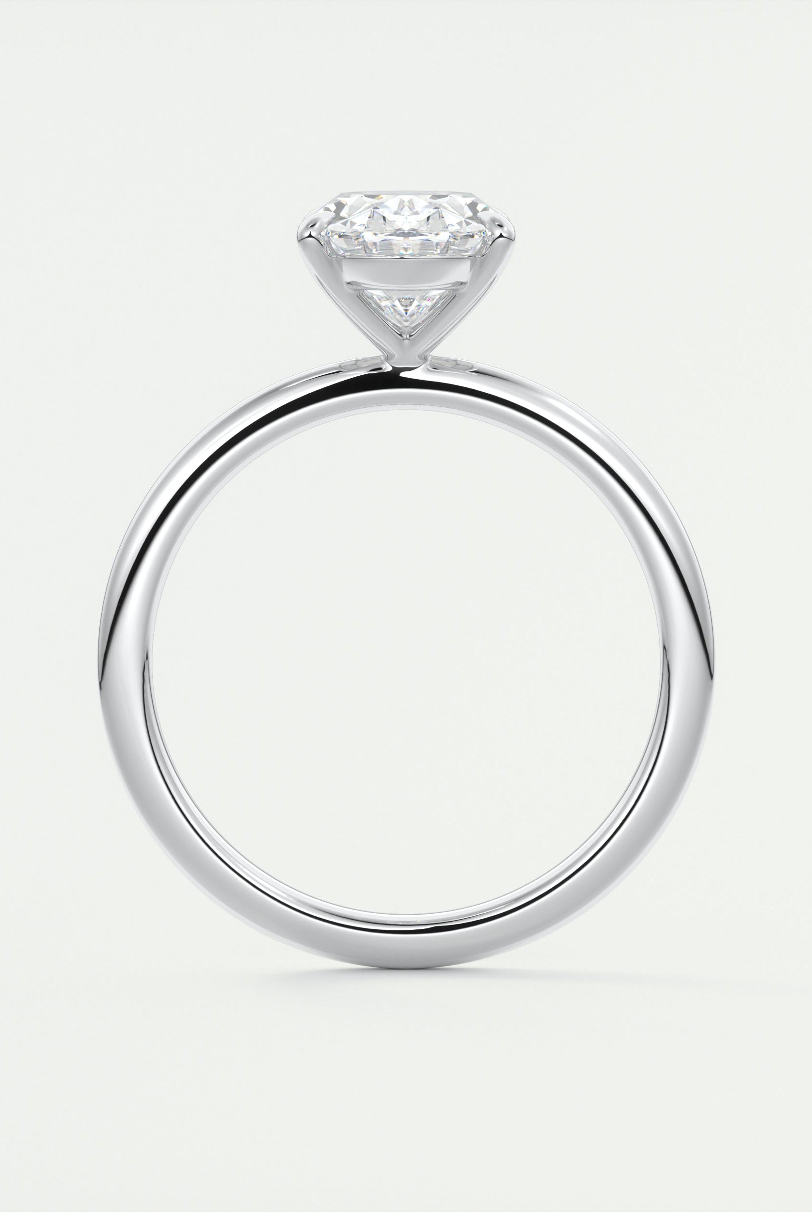 Moissanite wedding jewelry for groom's father's outfit