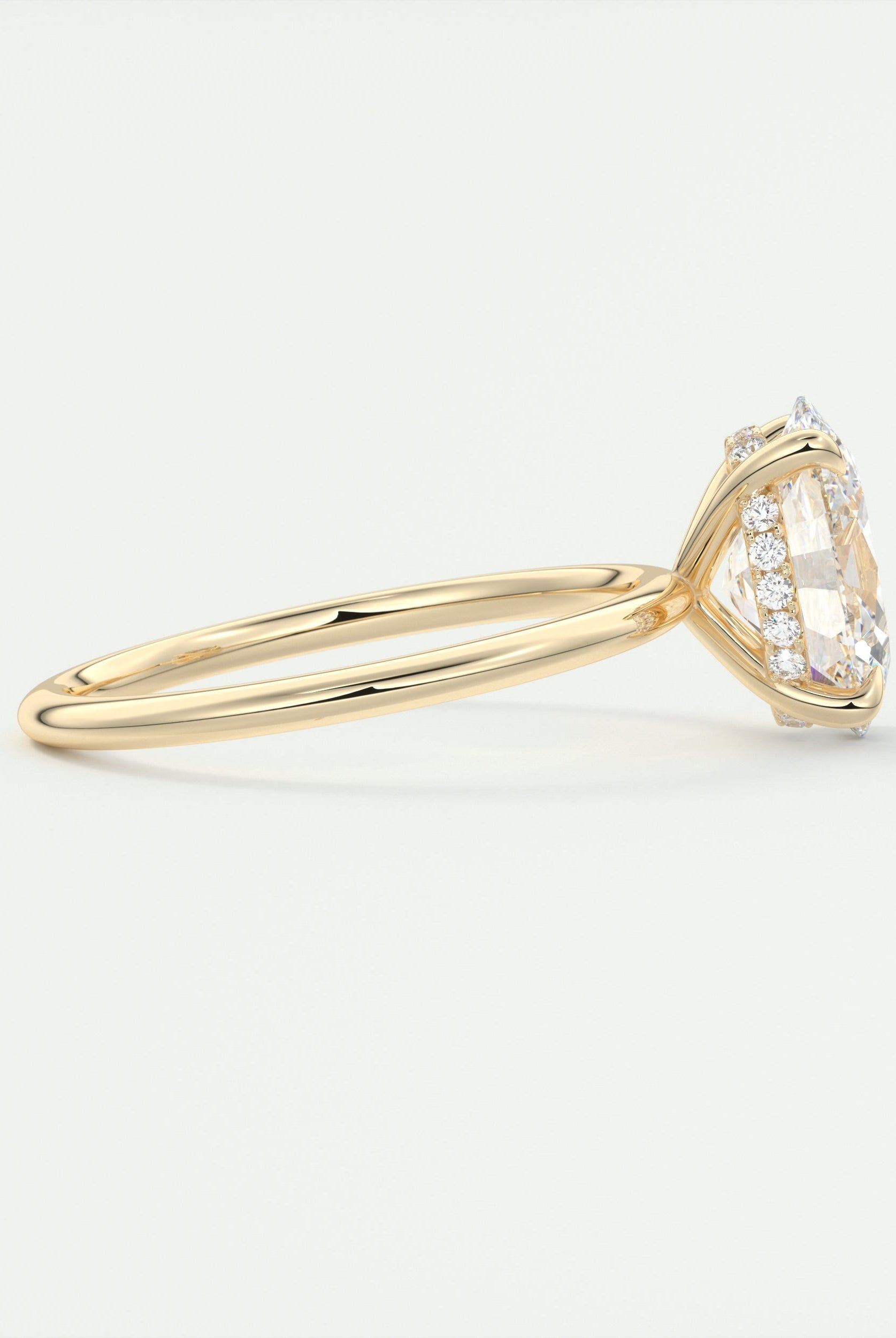 moissanite jewelry with industrial-inspired designs
