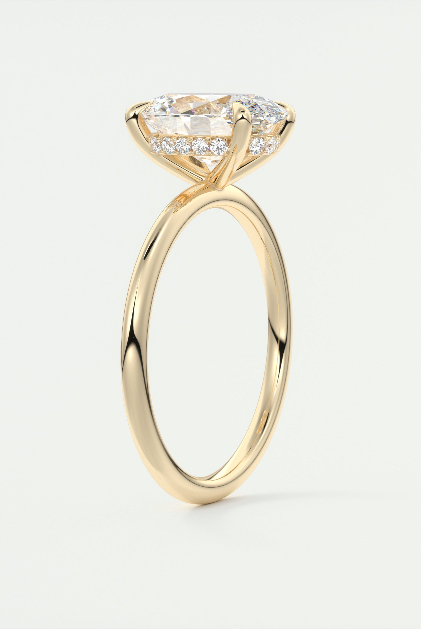moissanite jewelry with floral-inspired styles