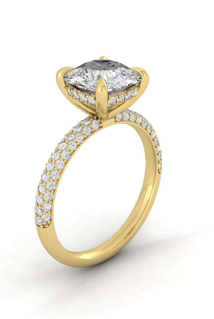 cushion-hidden-halo-pave-moissanite-engagement-ring