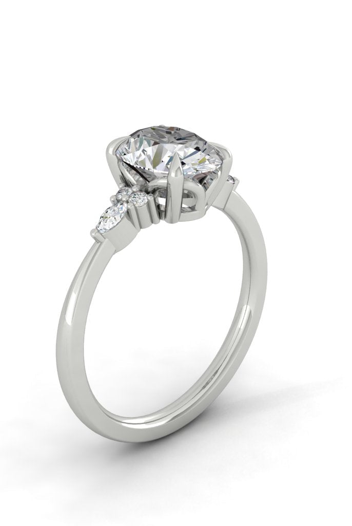 1-91-ct-oval-cut-cluster-moissanite-engagement-ring