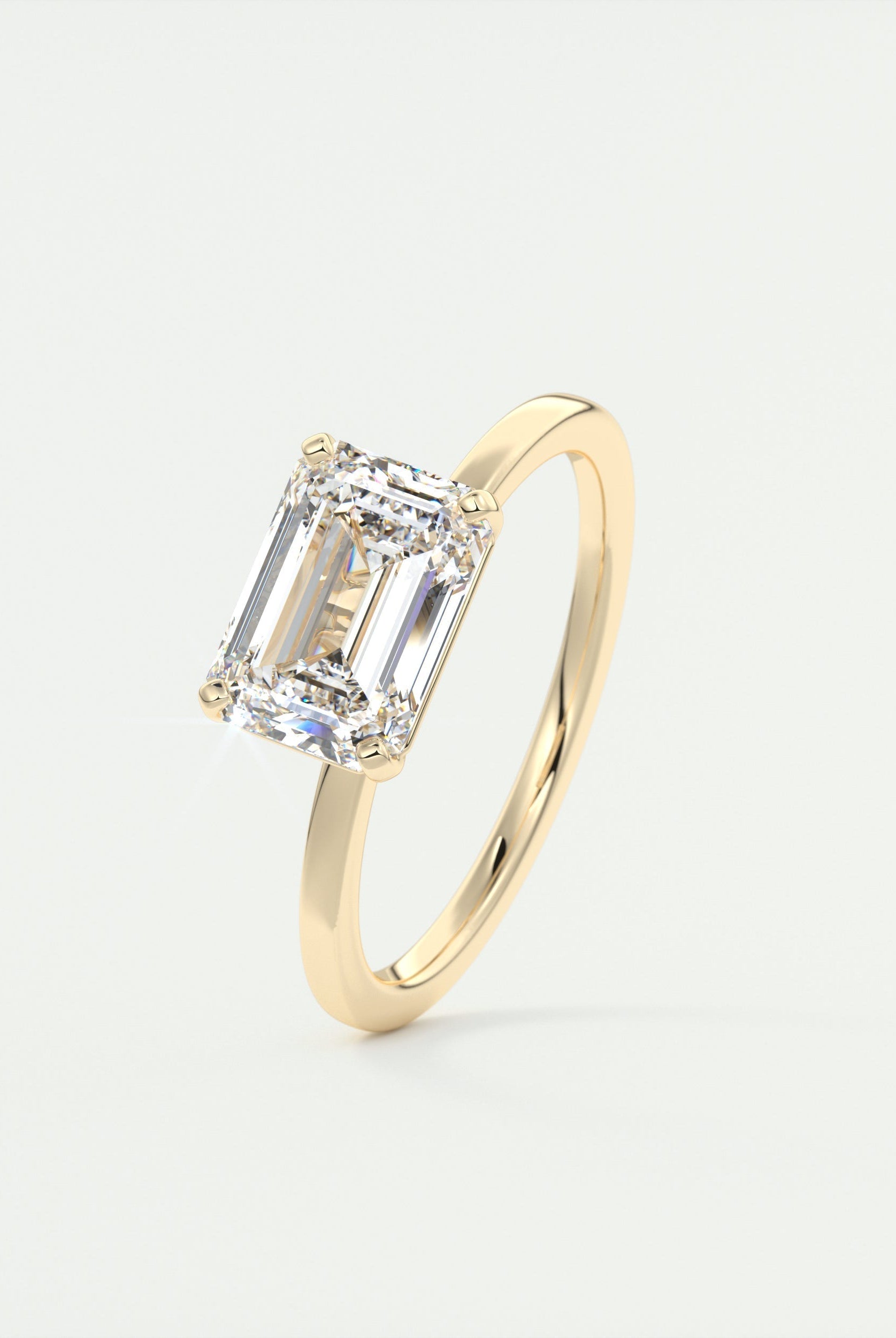 moissanite jewelry with geometric-inspired designs