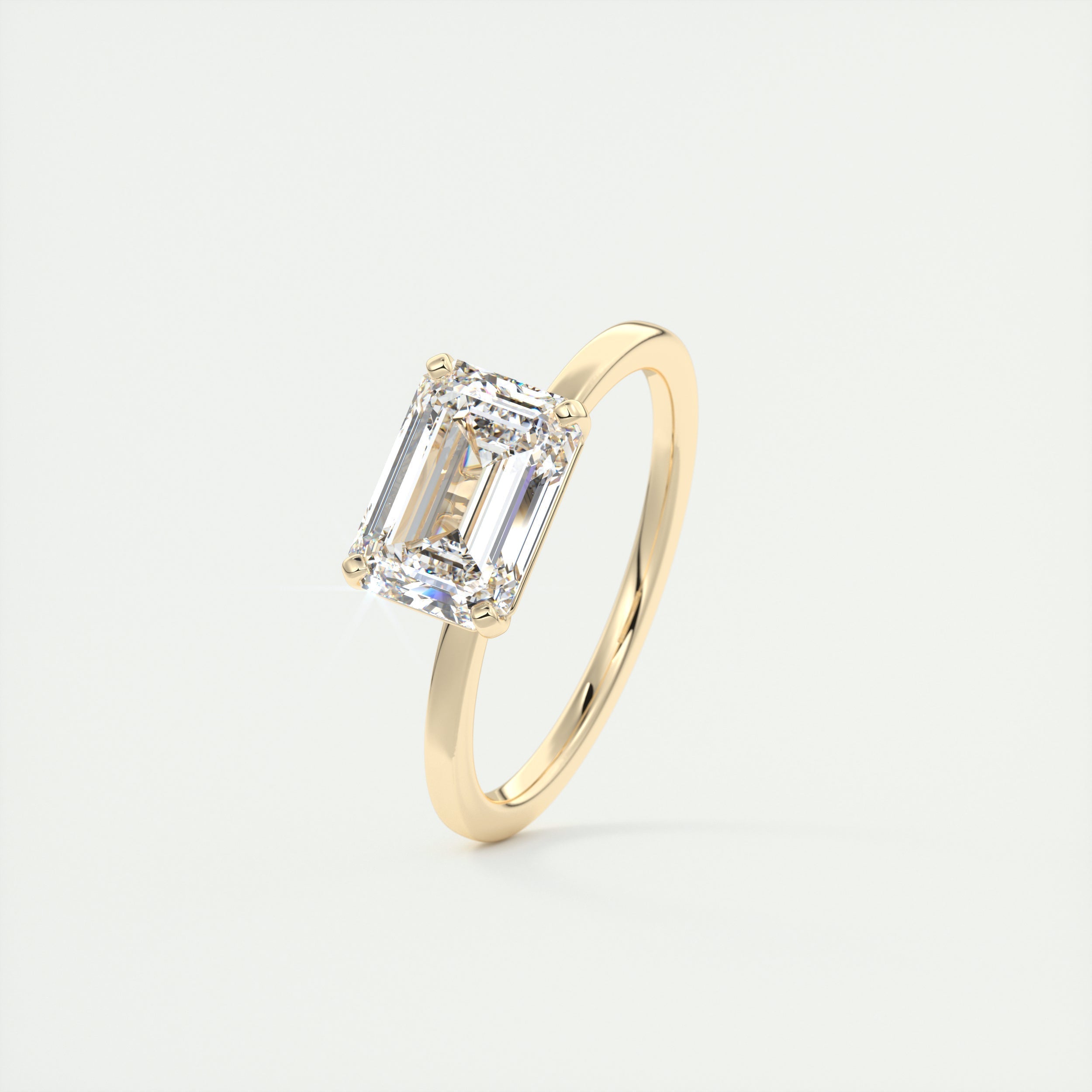 moissanite jewelry with geometric-inspired designs