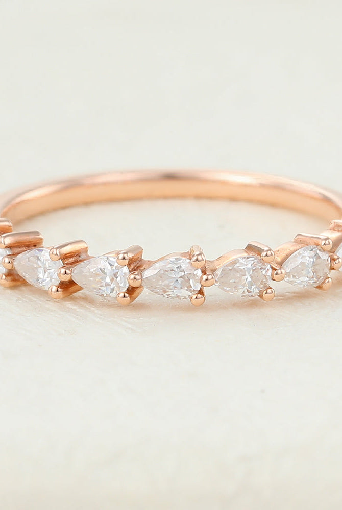 0-63-ct-pear-shaped-moissanite-half-eternity-wedding-band