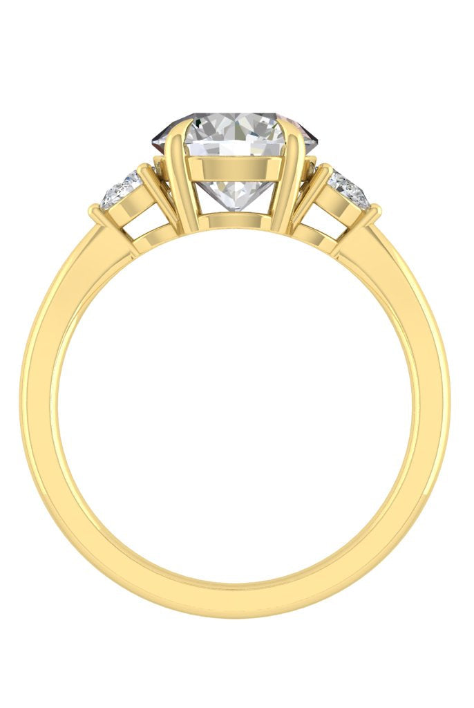 round-cut-three-stone-moissanite-engagement-ring
