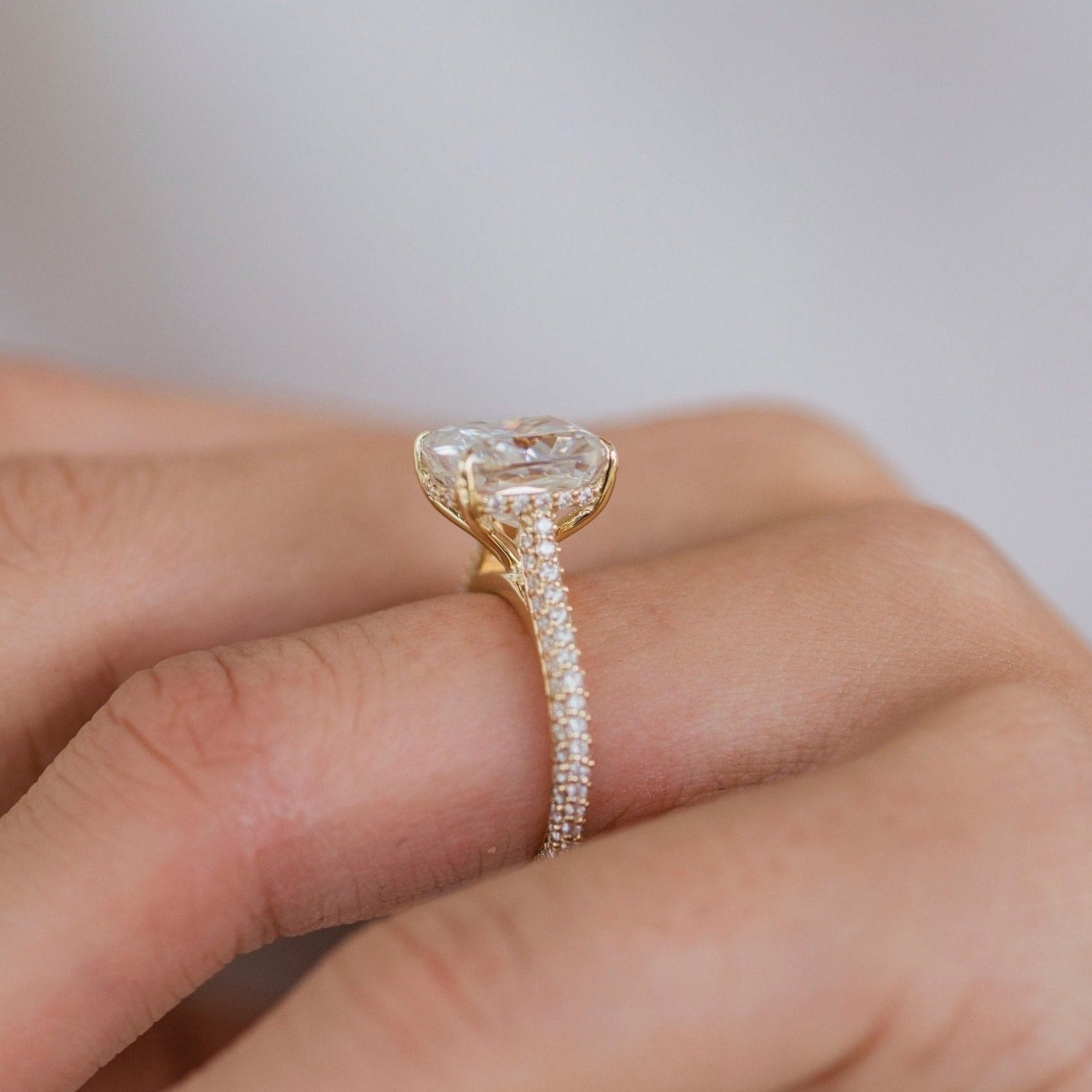 Moissanite diamond cuff bangle bracelet promotion online