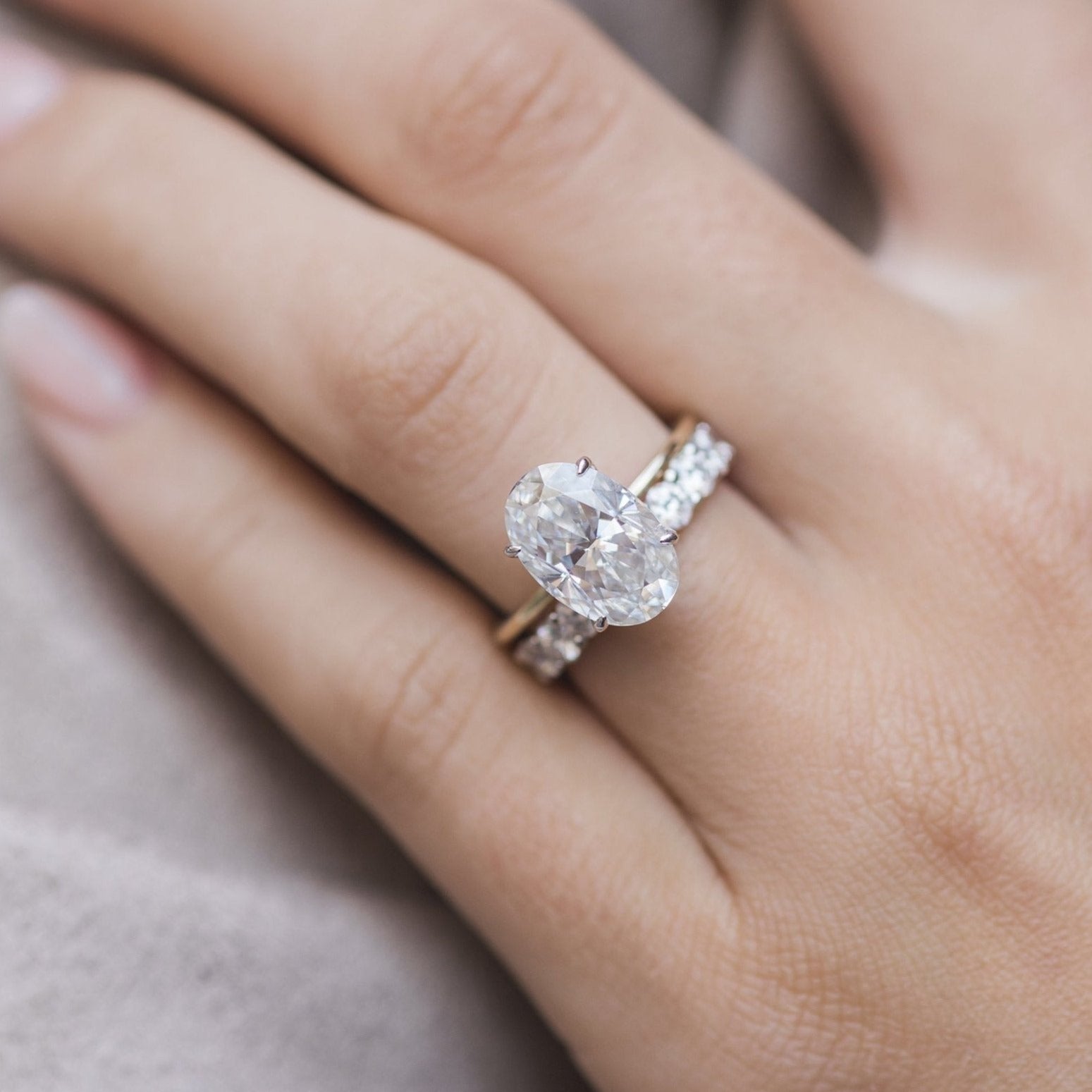 Moissanite jewelry set for graduation party favors gifts ideas