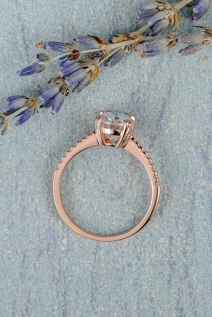 Moissanite ring shape preferences and benefits, guide