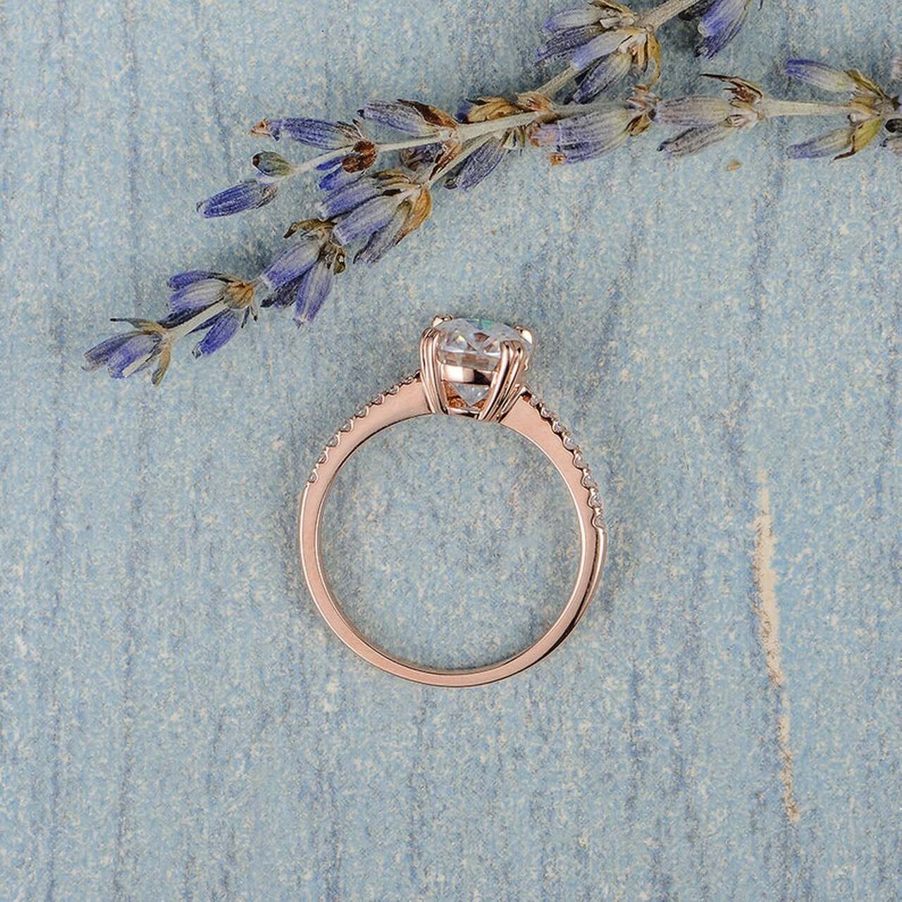 Moissanite ring shape preferences and benefits, guide