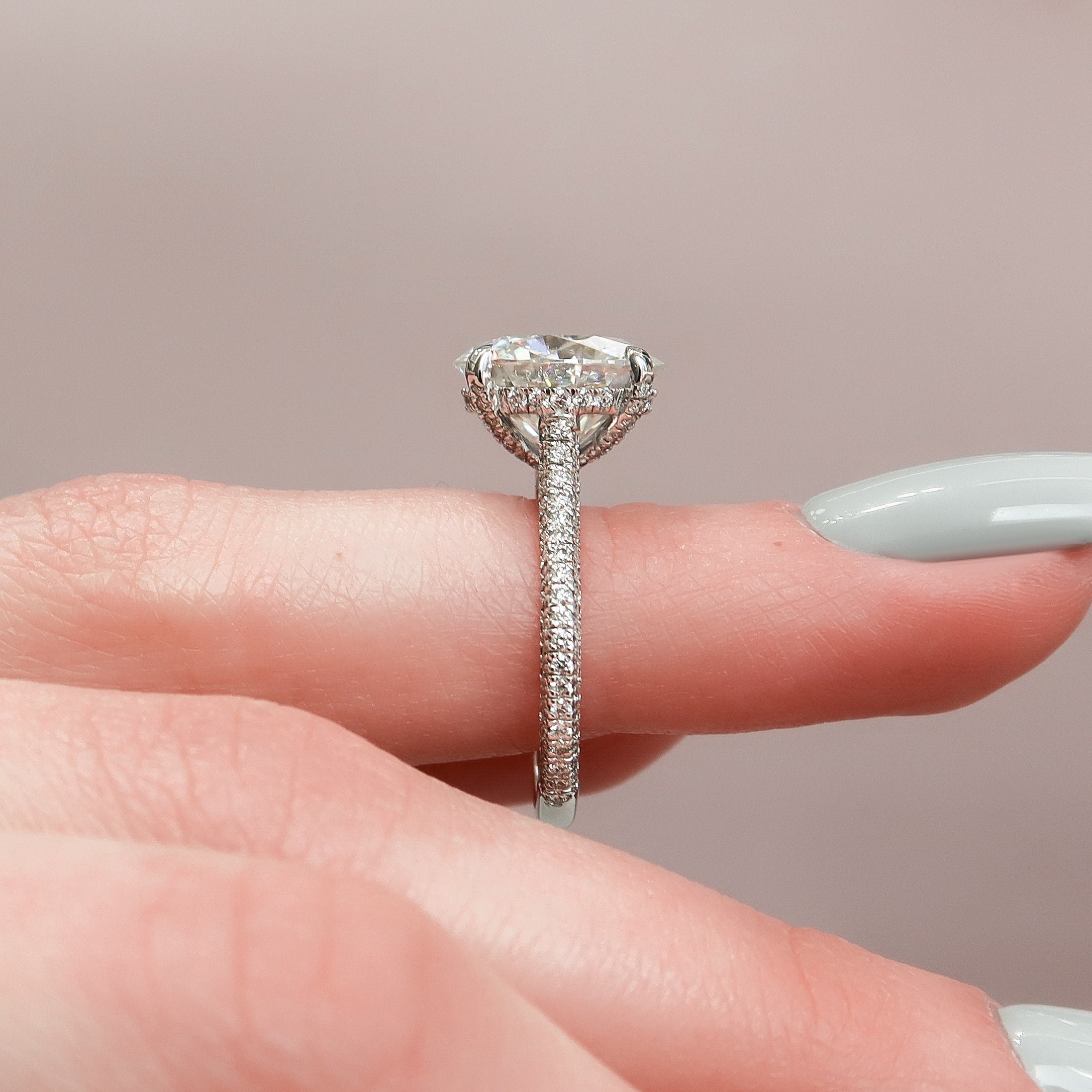 Diamond Alternative Engagement Ring
