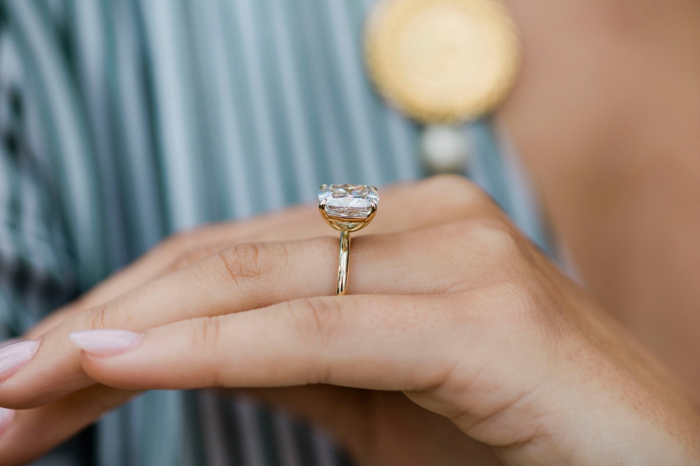 Whimsical moissanite designs