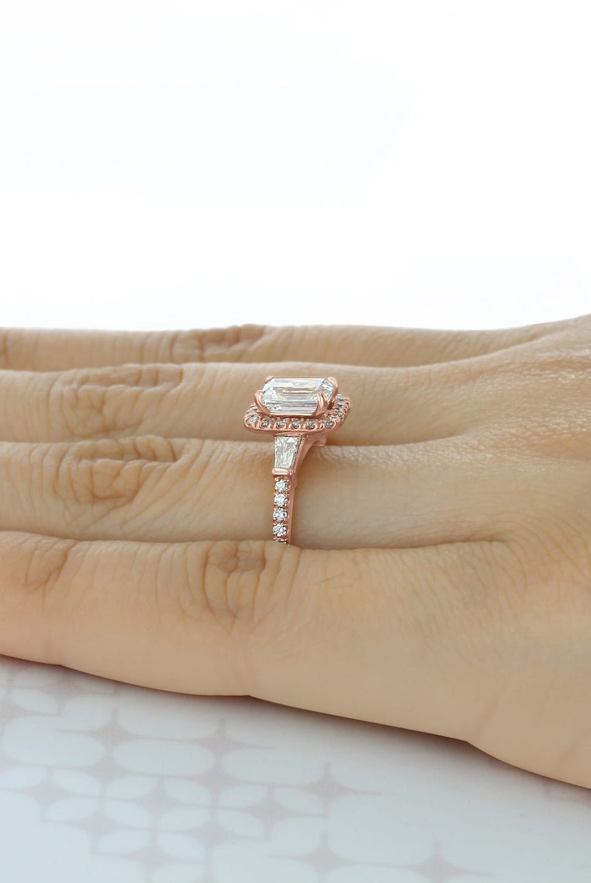 Moissanite engagement rings under $500