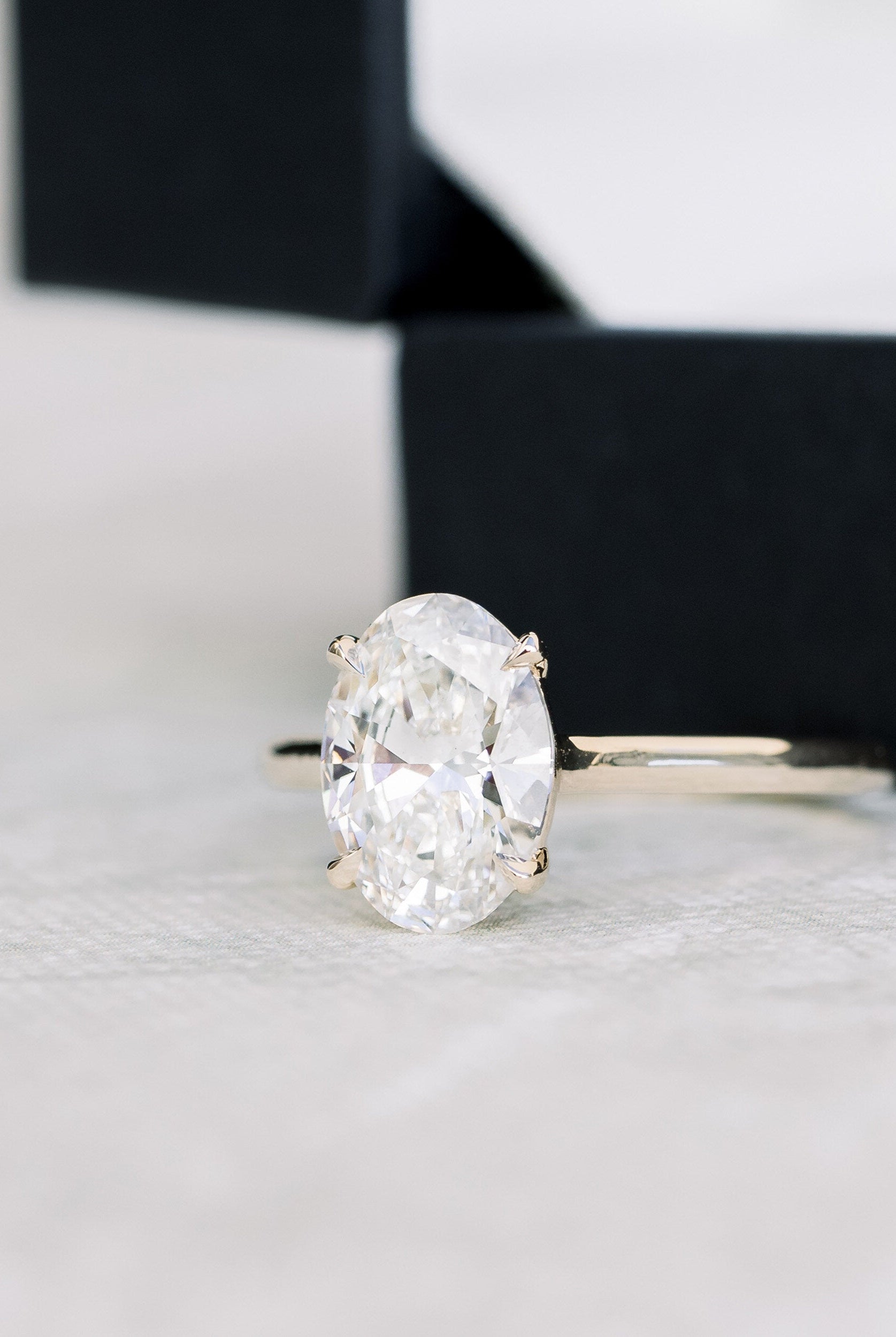 moissanite bypass wedding ring Chicago