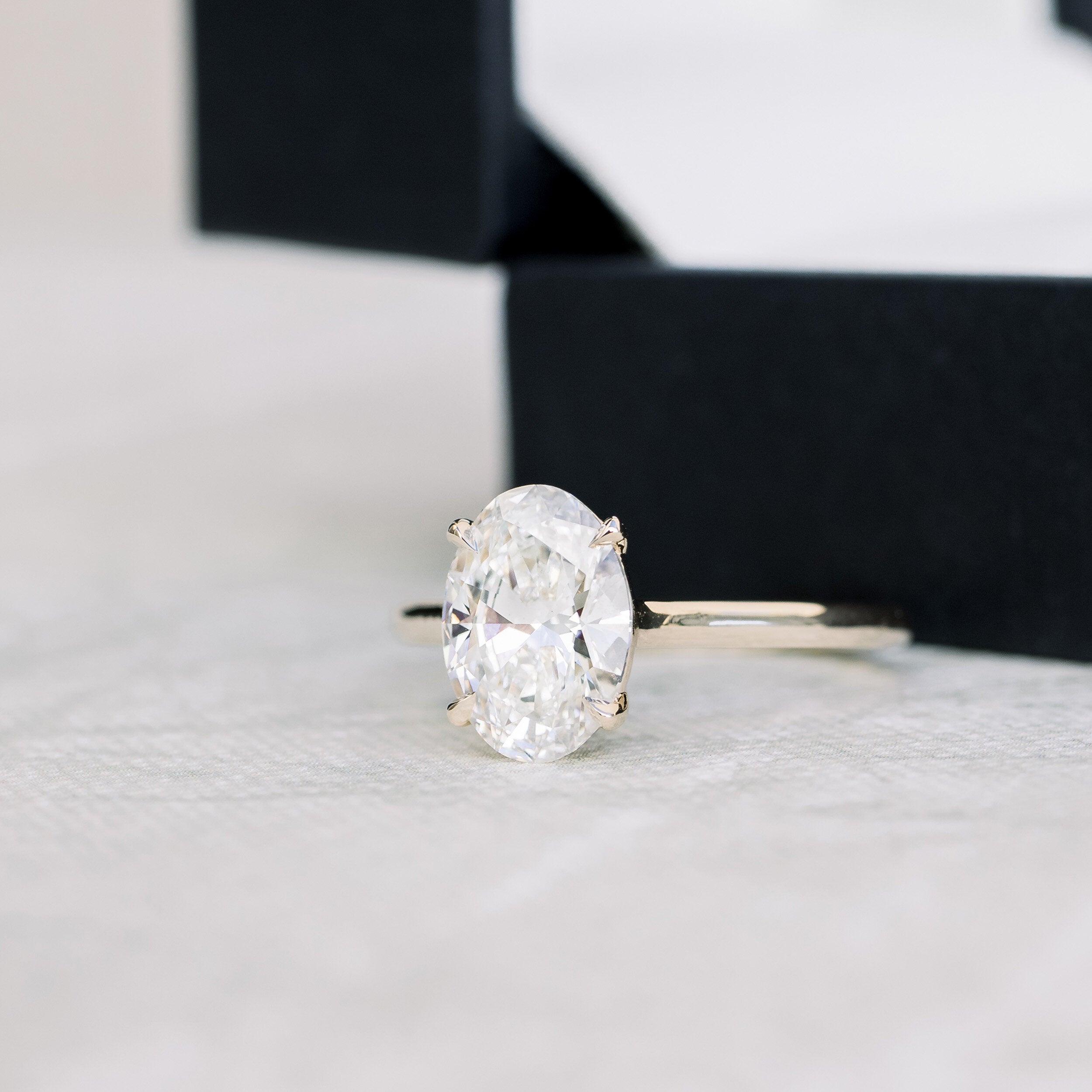 moissanite bypass wedding ring Chicago