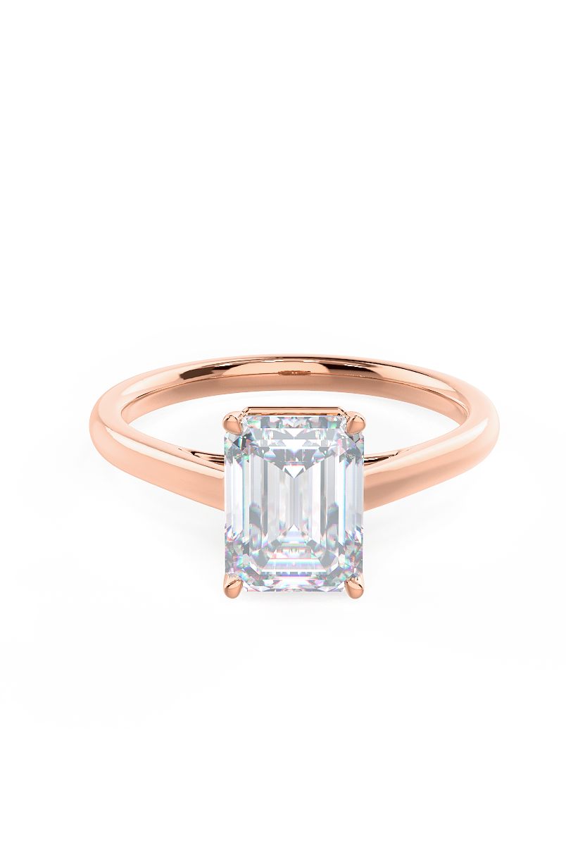 moissanite modern engagement rings Chicago