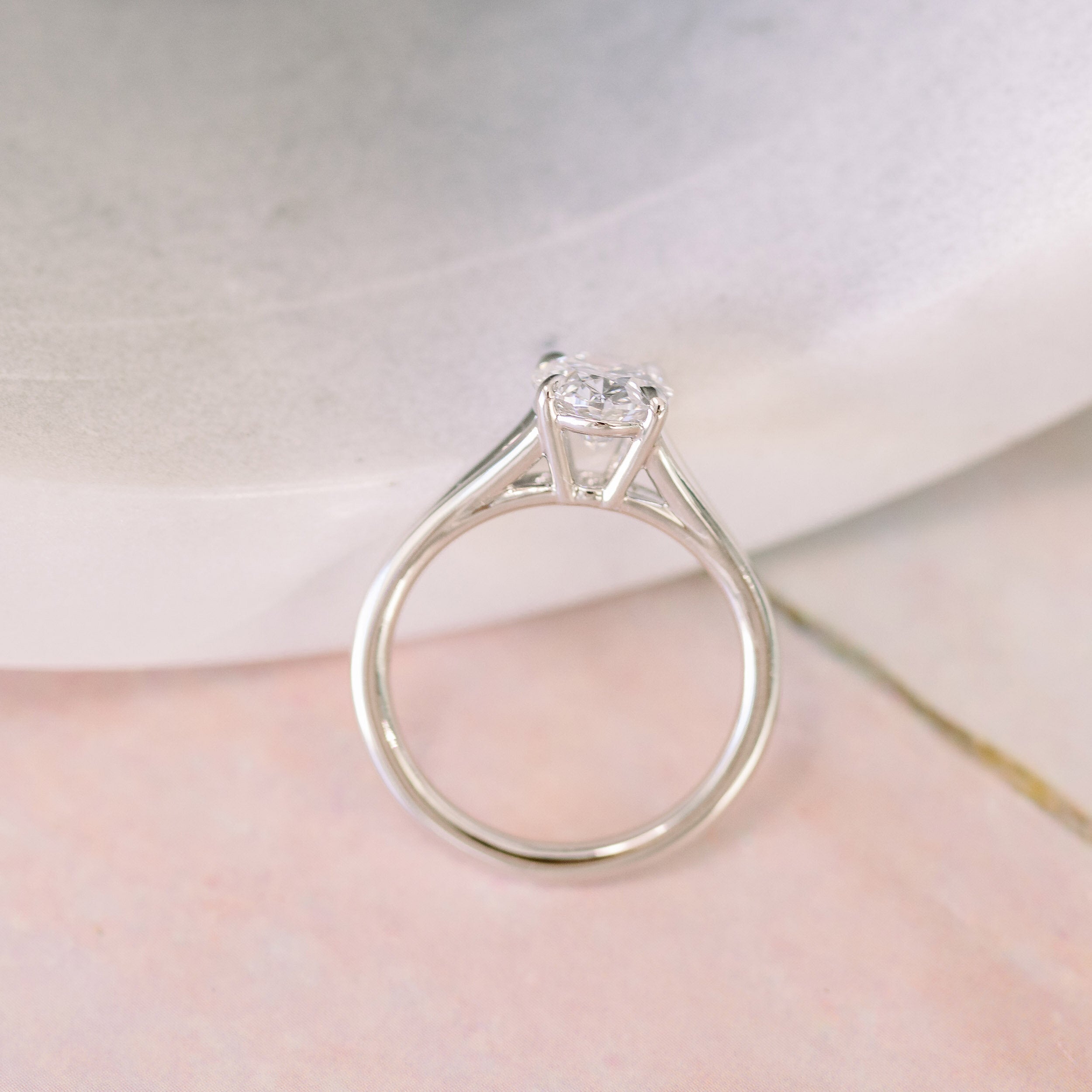 moissanite heart ring Chicago