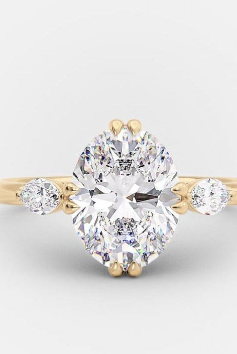 Moissanite diamond wedding jewelry set discounts online