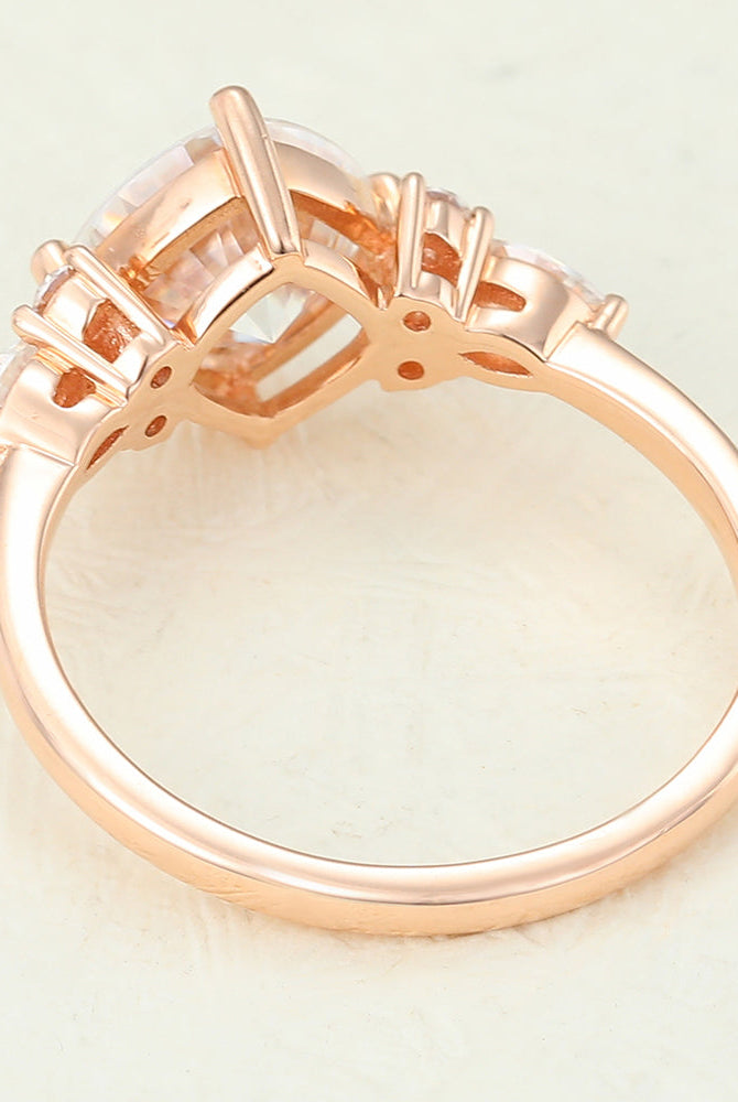 cushion-shaped-moissanite-cluster-engagement-ring