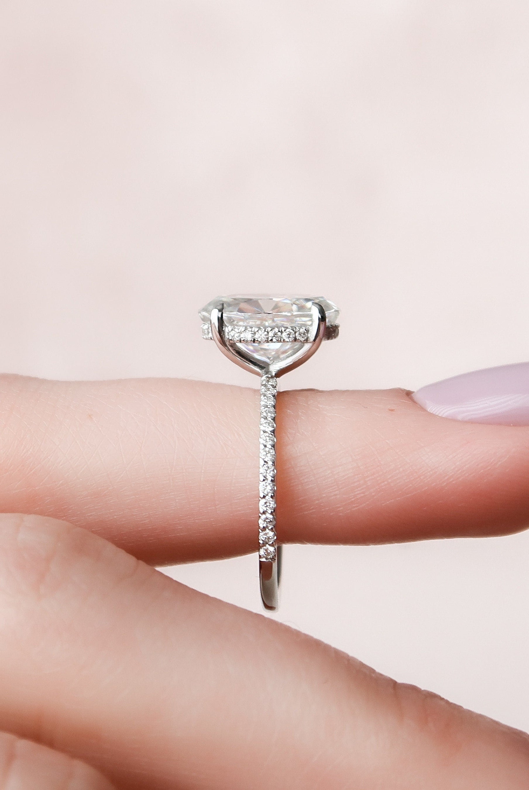 moissanite engagement ring durability