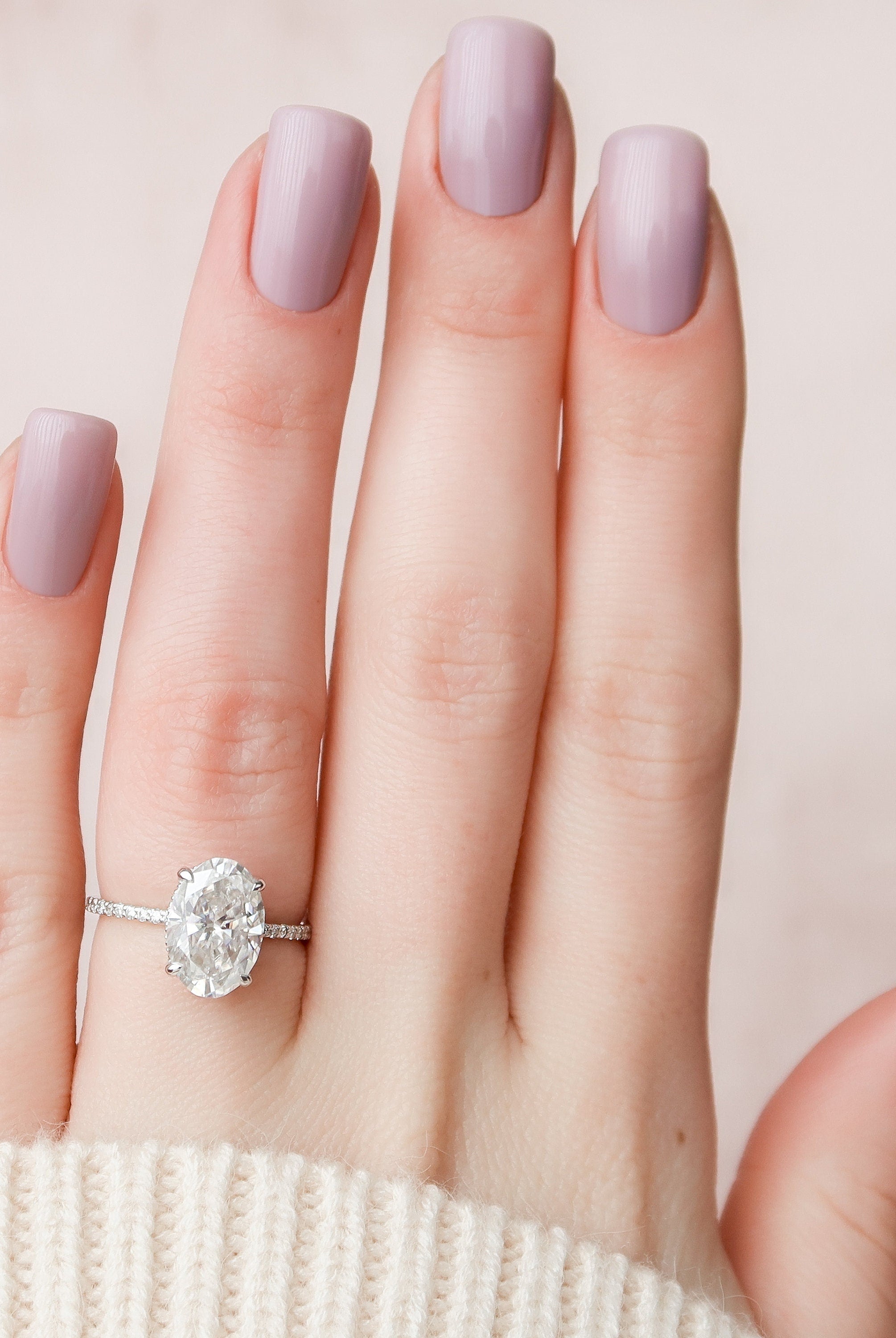 moissanite ring metal options