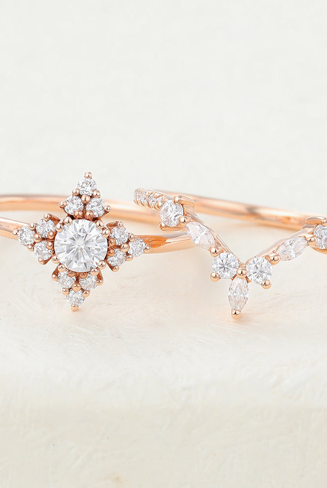 0-22-ct-round-moissanite-cluster-bridal-ring-set