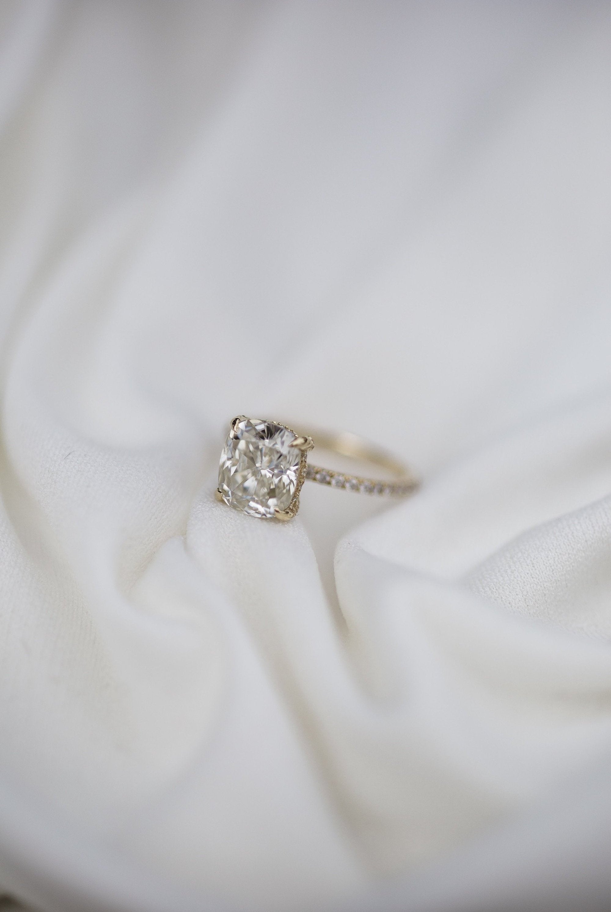 moissanite engagement ring financing