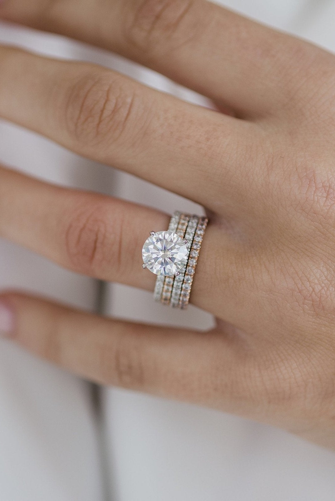 Artisan moissanite jewelry