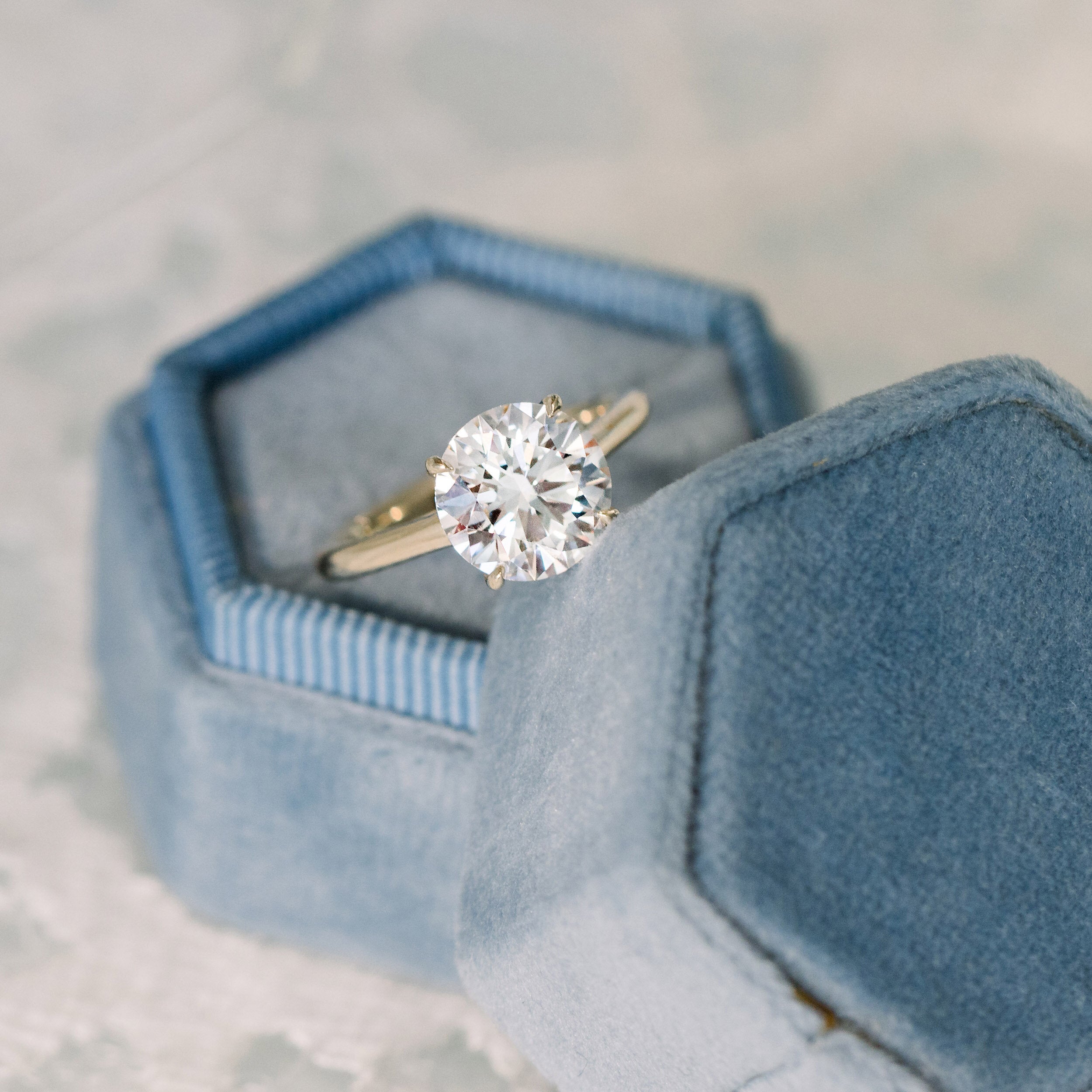 San Diego moissanite rings