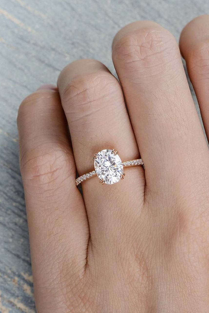 Moissanite ring engraving inspirations and options, guide