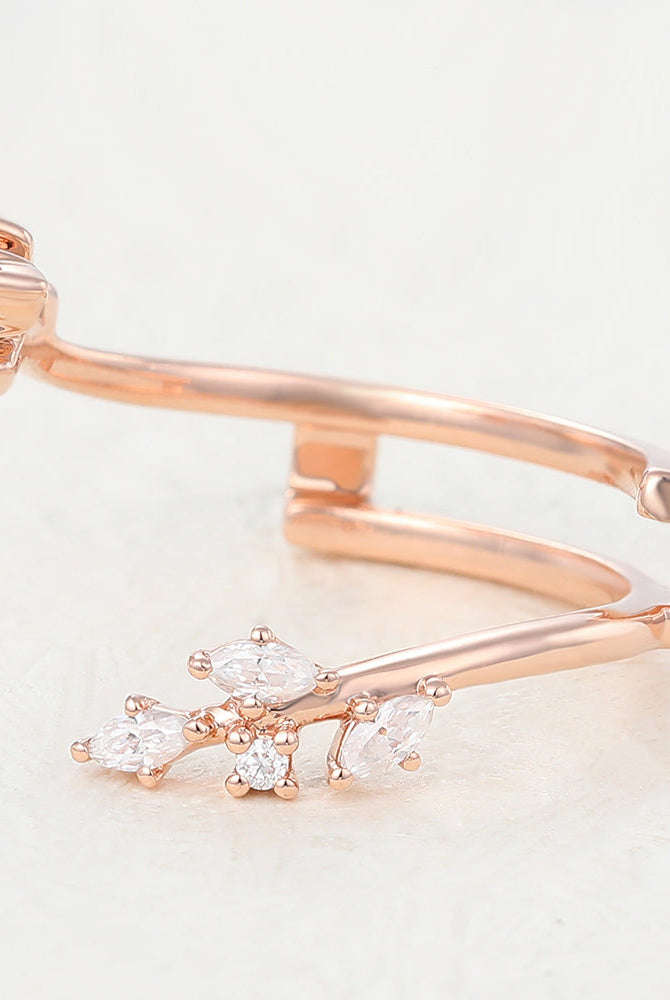round-marquise-shaped-moissanite-open-wedding-band