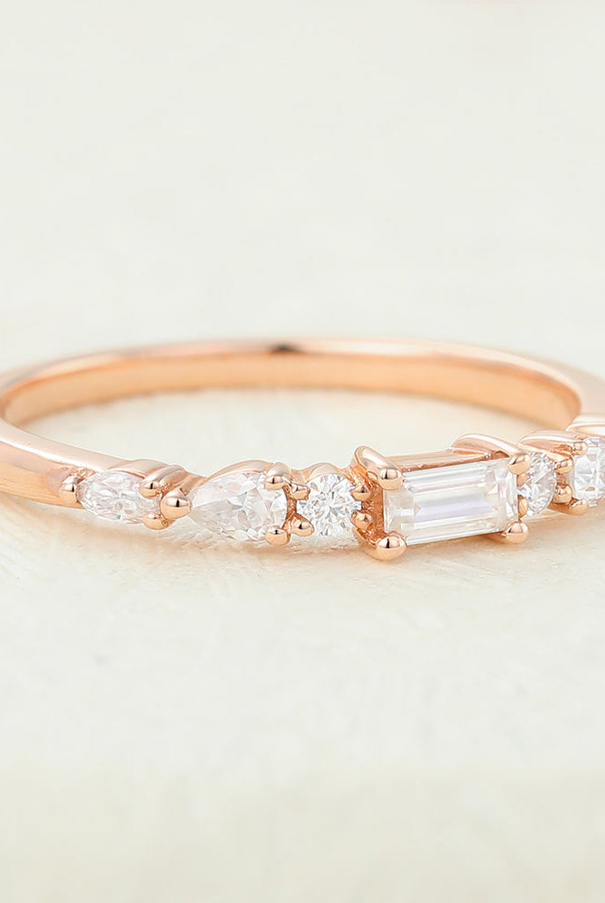 pear-baguette-marquise-round-shaped-moissanite-multi-stone-wedding-band