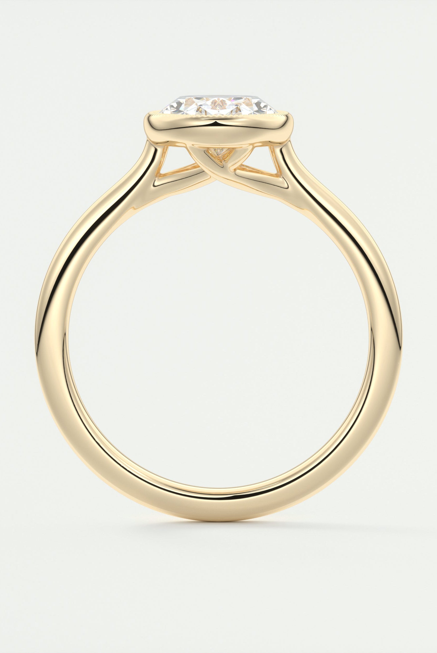 Moissanite solitaire necklace for sale usa low price