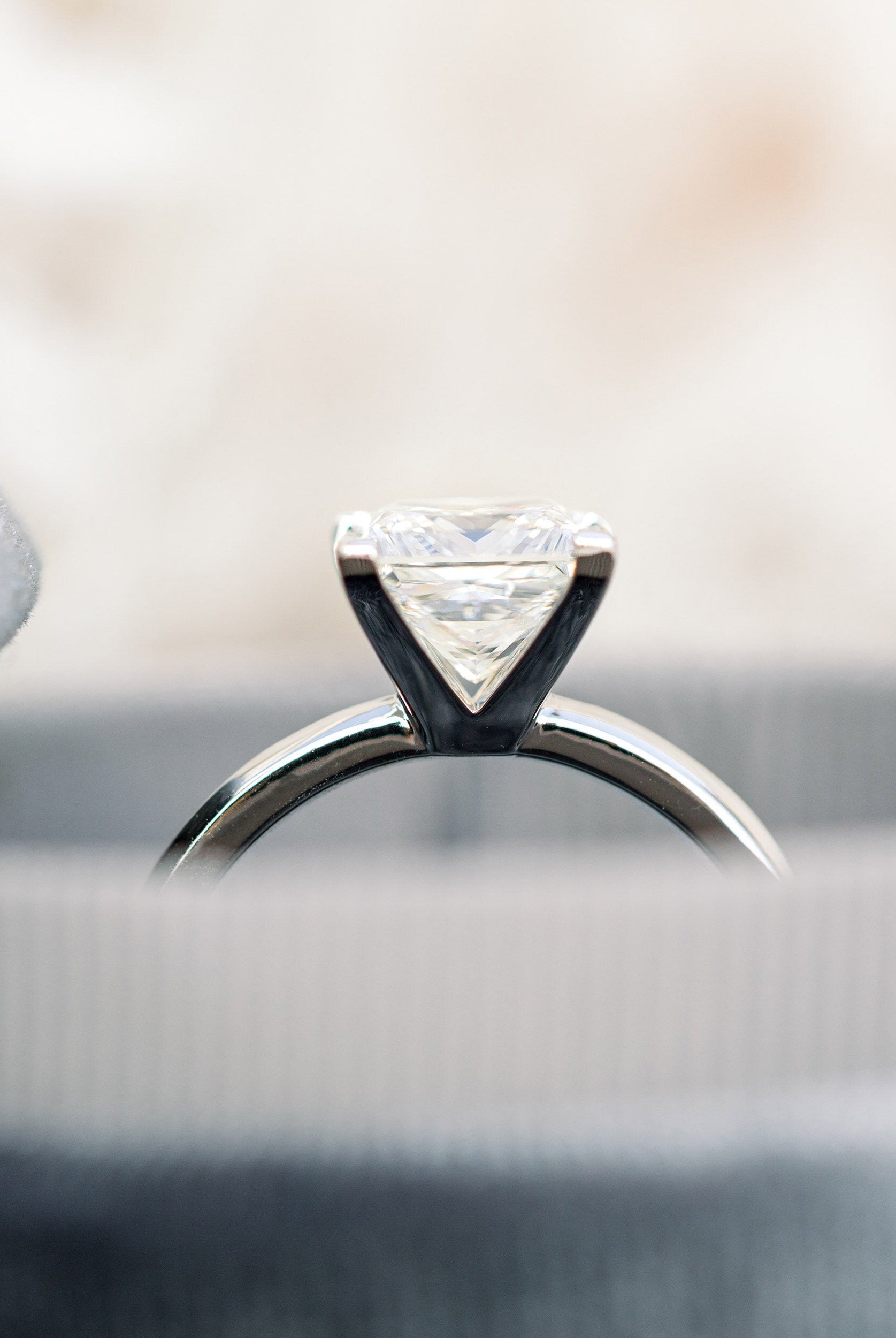 moissanite bypass ring Chicago