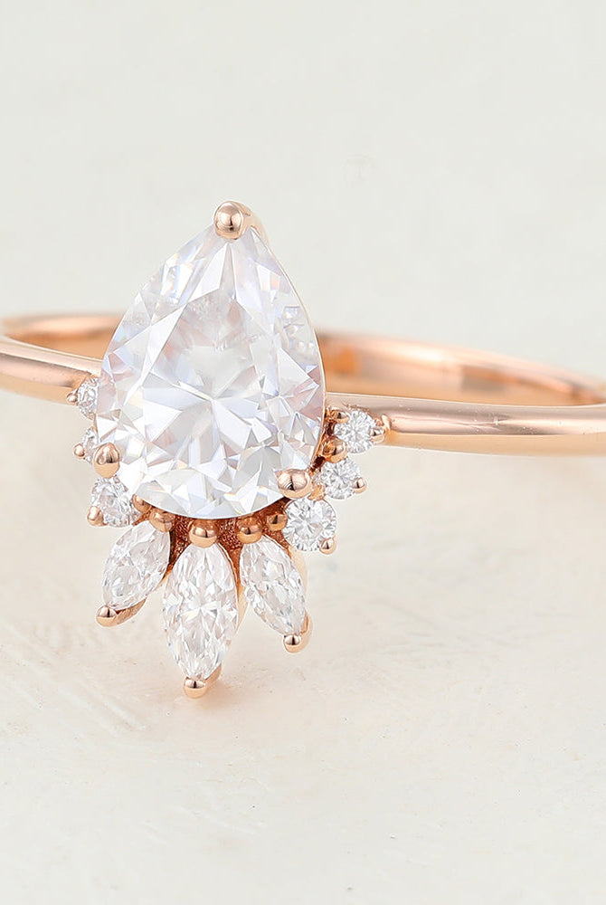 pear-shaped-moissanite-cluster-engagement-ring-2