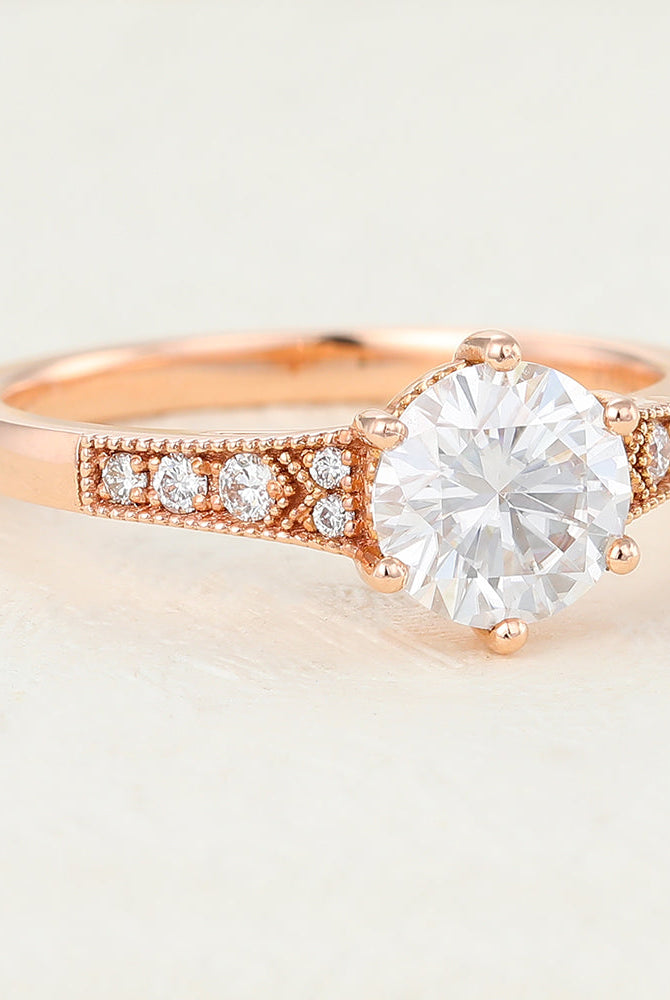 round-shaped-moissanite-solitaire-engagement-ring
