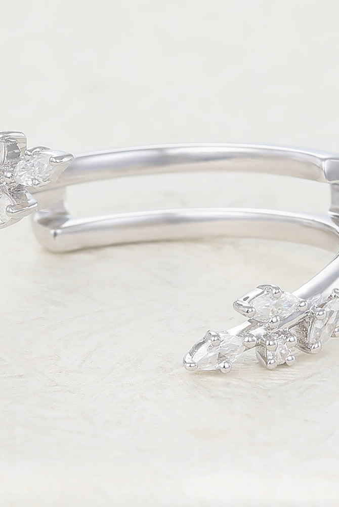 0-26-ct-round-marquise-shaped-moissanite-open-wedding-band