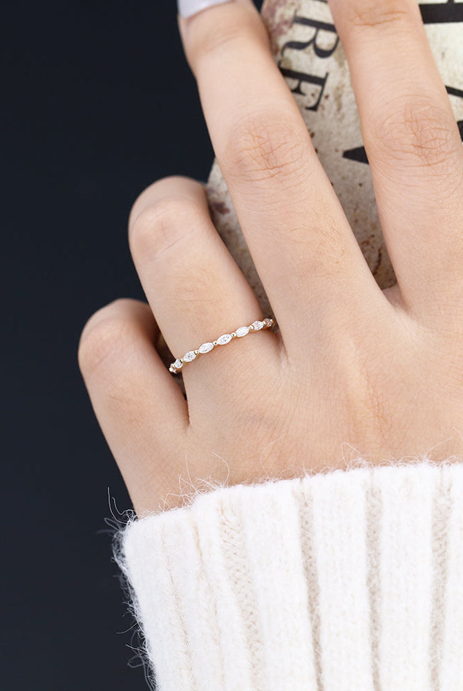 marquise-shaped-moissanite-full-eternity-wedding-band-1