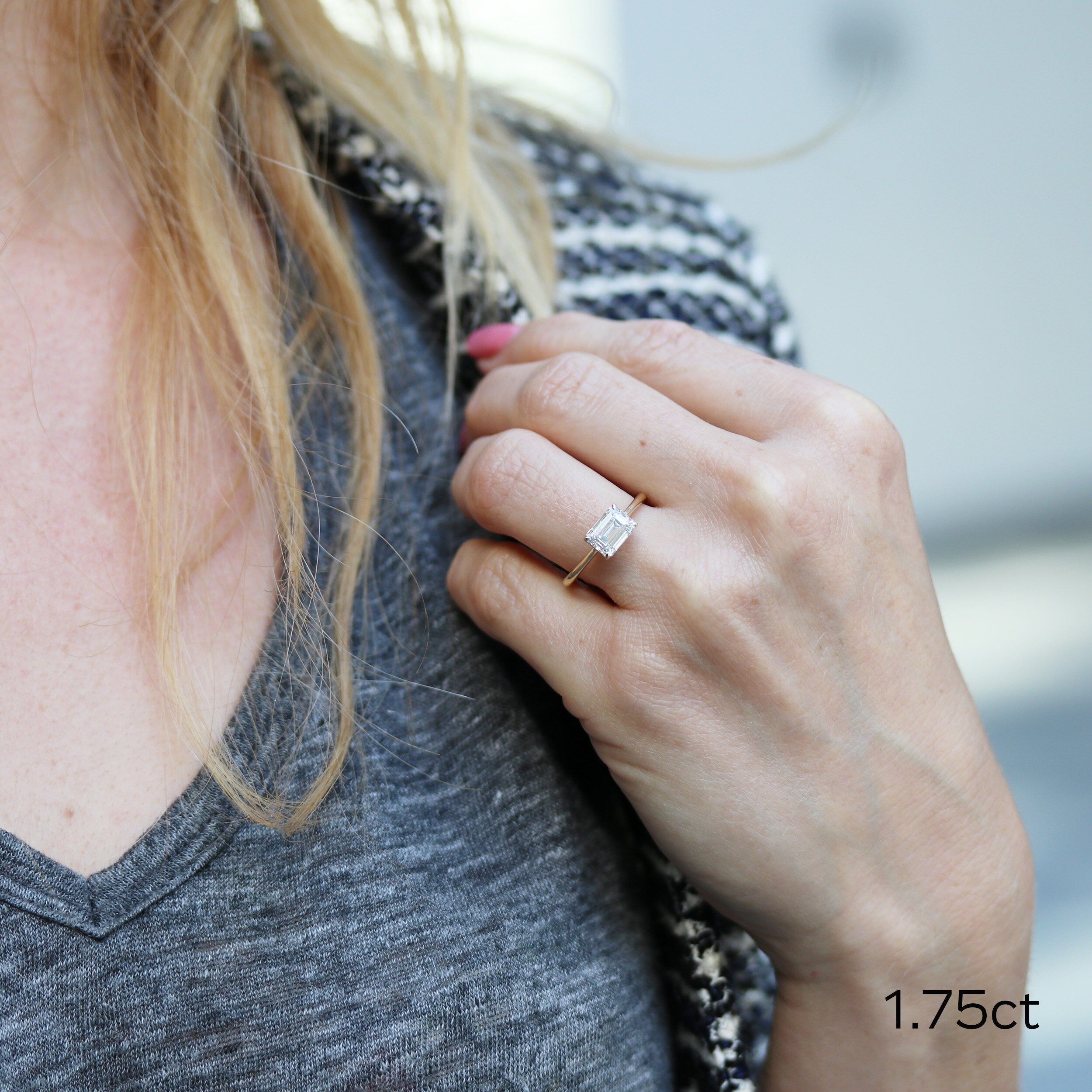 moissanite birthstone ring Chicago